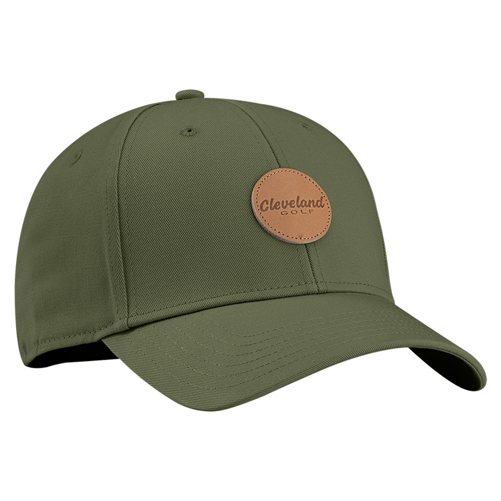 Cleveland Leather Patch Adjustable Hat - Maple Hill Golf